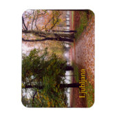 Magnet Flexible Carte postale de Ljubljana (Vertical)