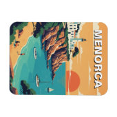Magnet Flexible Carte postale Espagne Minorque (Horizontal)