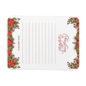 Magnet Flexible Carte postale Joyeux Noël (Horizontal)