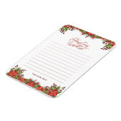 Magnet Flexible Carte postale Joyeux Noël (Côté Gauche)