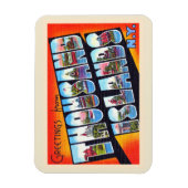 Magnet Flexible Carte postale Mille Îles New York NY (Vertical)