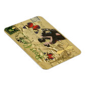 Magnet Flexible Carte postale Paris Tango vintage (Côté Droit)
