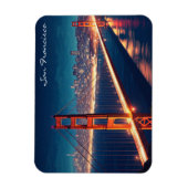 Magnet Flexible Carte postale San Francisco Golden Gate Bridge (Vertical)
