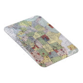 MAGNET FLEXIBLE CARTE : RÉSERVES, 1892 (Côté Droit)