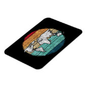 Magnet Flexible Carte Retro World (Côté Gauche)