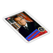 Magnet Flexible Carte Richard Nixon de baseball (Côté Droit)