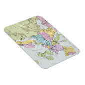 Magnet Flexible Carte satirique de l'Europe | 1871 (Côté Droit)