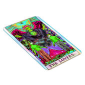 Magnet Flexible Carte Tarot Coronavirus Lovers (Côté Droit)