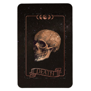 Magnet Flexible Carte Tarot Décès