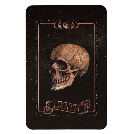 Magnet Flexible Carte Tarot Décès (Vertical)