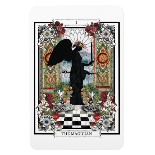 Magnet Flexible Carte Tarot Magicien (Vertical)