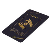 Magnet Flexible Carte Tarot Sorcière (Côté Gauche)