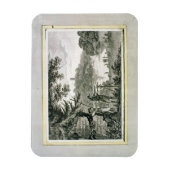 Magnet Flexible Carte téléphonique de Humphrey Repton, gravée par (Vertical)