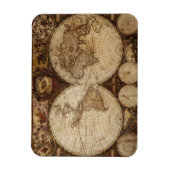 Magnet Flexible Carte vintage (Vertical)