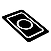 Magnet Flexible Carte Zener | Cercle creux (Côté Droit)