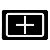 Magnet Flexible Carte Zener | Connexion Plus (Horizontal)