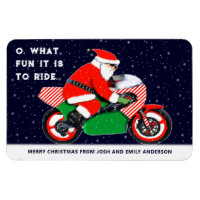 Cartes de Noël de motard motocycliste