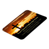 Magnet Flexible Cartes de visite pour pasteur de l'église Sunset C (Côté Gauche)