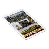 Magnet Flexible Carthagène - Mosaïque - Colombie (Côté Droit)