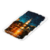 Magnet Flexible Carthagène par nuit Colombie City View (Côté Gauche)