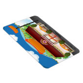 Magnet Flexible Cartographie du restaurant Fast Food (Côté Droit)