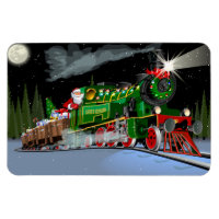 Cartographie train Noël Carte postale