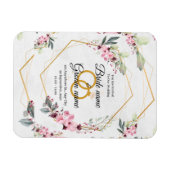 Magnet Flexible carton d'invitation de mariage (Horizontal)