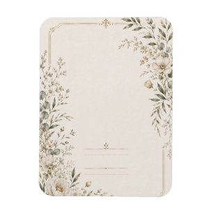 Magnet Flexible Carton d'invitation de mariage Héritage avec Botan