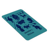 Magnet Flexible Cartoon Cryptids Cryptozoology Guide Personalized (Côté Droit)