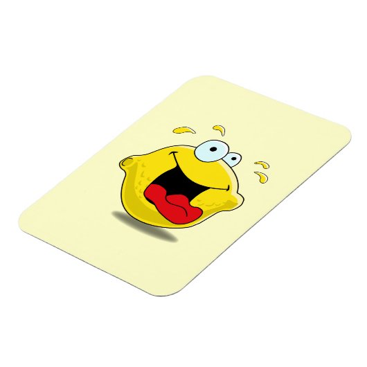 Magnet Flexible Cartoon Happy Lemon (Côté Gauche)