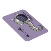 Magnet Flexible Cartoon Kitty avec boule de fil (Côté Droit)