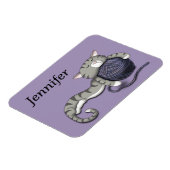Magnet Flexible Cartoon Kitty avec boule de fil (Côté Gauche)