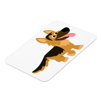 Magnet Flexible Cartoon mignon Allemand Berger Chien Aimant Flexib