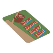 Magnet Flexible Cartoon Retro Sloth (Côté Droit)