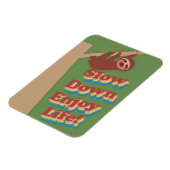 Magnet Flexible Cartoon Retro Sloth (Côté Gauche)
