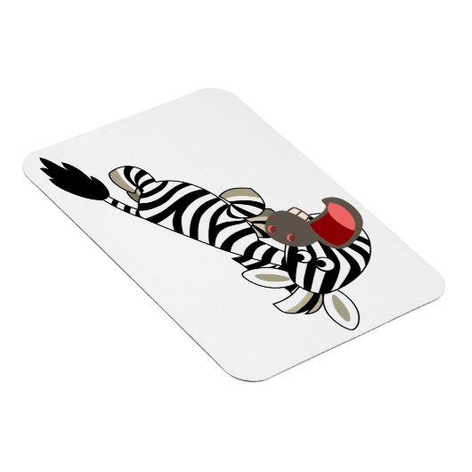 Magnet Flexible Cartoon Zebra Flexible (Côté Droit)