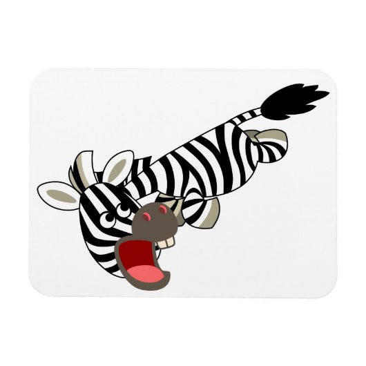Magnet Flexible Cartoon Zebra Flexible (Horizontal)