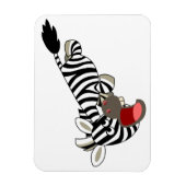 Magnet Flexible Cartoon Zebra Flexible (Vertical)