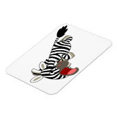 Magnet Flexible Cartoon Zebra Flexible (Côté Gauche)