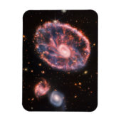 Magnet Flexible Cartwheel Galaxy, James Webb Télescope Spatial (Vertical)