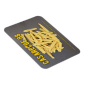 Magnet Flexible Casarecce 88 Recette du restaurant italien (Côté Droit)