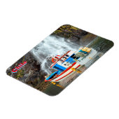 Magnet Flexible Cascade & bateau, Chili (Côté Gauche)