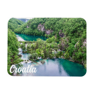 Magnet Flexible Cascade de cascade dans le parc des lacs Plitvice,