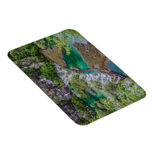 Magnet Flexible Cascade de cascade du parc des lacs Plitvice (Côté Droit)