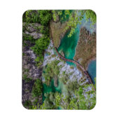 Magnet Flexible Cascade de cascade du parc des lacs Plitvice (Vertical)