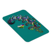 Magnet Flexible Cascade de Coeurs Ethérées (Côté Droit)