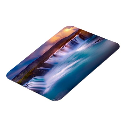 Magnet Flexible Cascade de Goðafoss Islande (Côté Gauche)