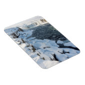 Magnet Flexible Cascade de Godafoss recouverte de neige (Côté Droit)