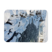 Magnet Flexible Cascade de Godafoss recouverte de neige (Horizontal)