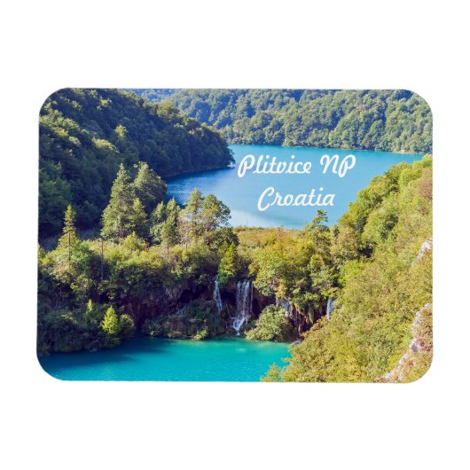 Magnet Flexible Cascades dans le Parc National de Plitvice - Croat (Horizontal)